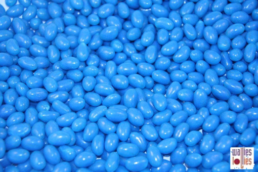 Baby Blue Jelly Beans Mini in 1kg Bag