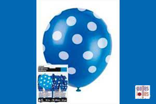 Blue Spot Balloons