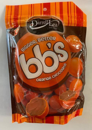 Darrell Lea BB's orange chocs x 2 bags 