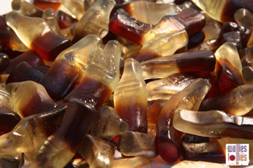 Gummy Cola Bottles in 1kg bag