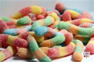Gummy Sour Worms in 1kg bag