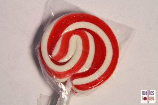 Large Red & White Lollipops