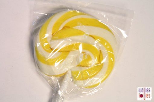 Large Yellow & White Lollipops