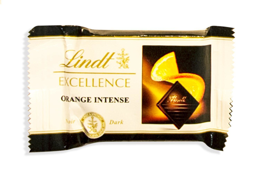 Lindt Excellence Orange Intense Dark Chocolates in 250g bag