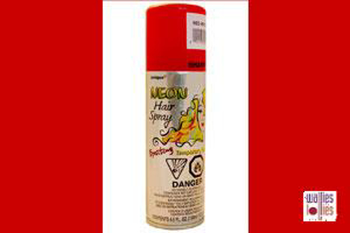 Neon Red Hairspray
