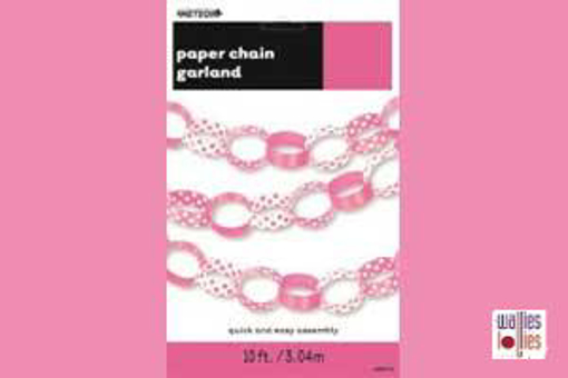 Pink Spot Paper Chains
