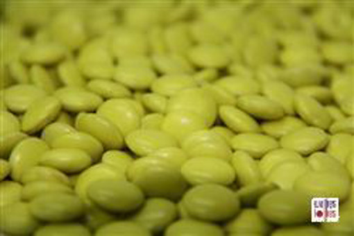 Yellow Choc Beans in 12kg carton