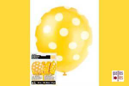 Yellow Spot Balloons