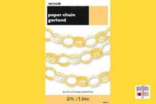 Yellow Spot Paper Chains