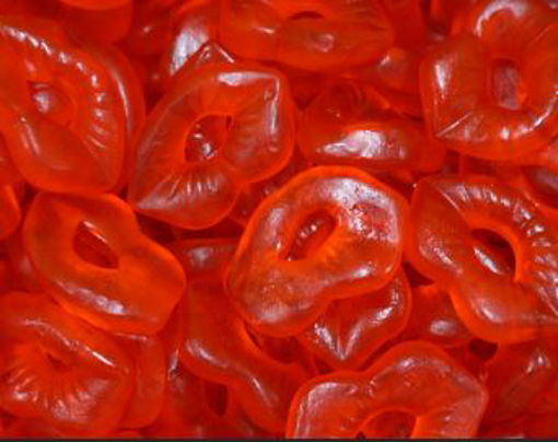 Picture of Gummy Lips in 200g bag