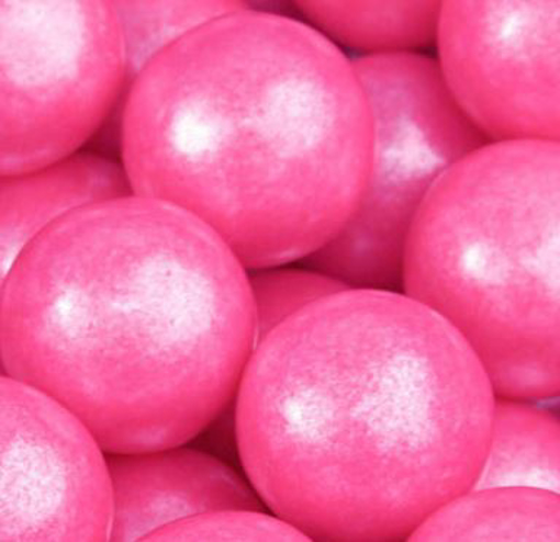 Picture of Gum Balls - Pink in 1kg bag