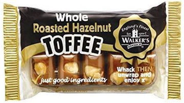 Picture of Walker's Roasted Hazelnut Toffee Bar - 100g