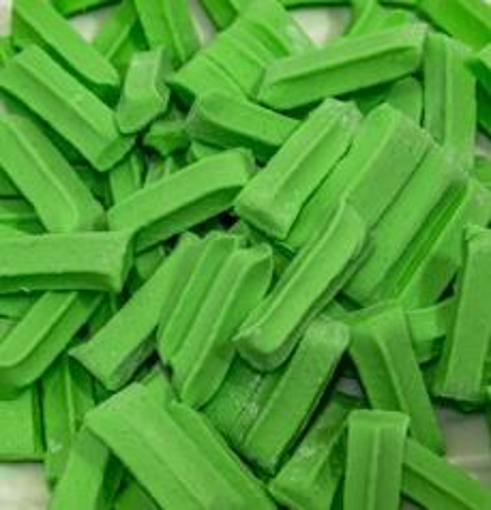 Picture of Mini Fruit Sticks - Green in 5kg carton