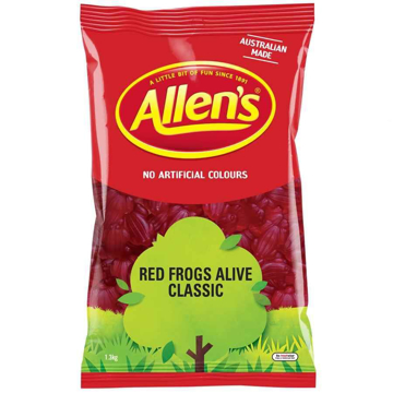 Picture of Allen's Red Frogs 1.3kg Bag