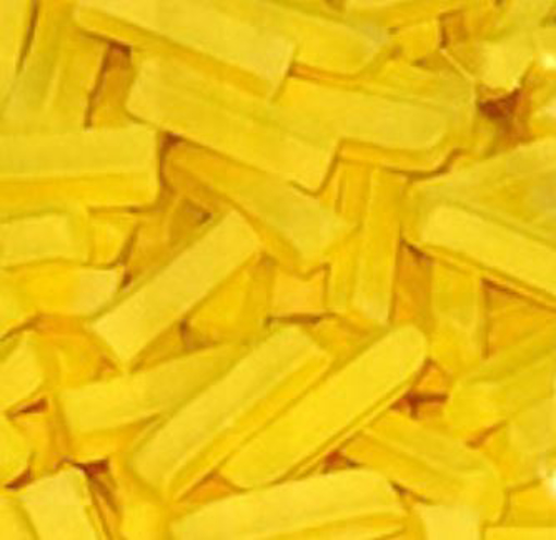 Picture of Mini Fruit Sticks - Yellow in 1kg bag