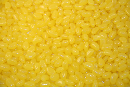Picture of Yellow Jelly Beans Mini in 1kg bag