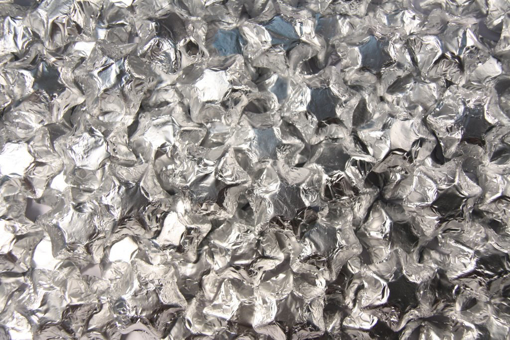 Picture of Matte Silver Foiled Stars in 500g Bag