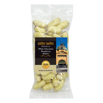 Picture of White Chocolate Raspberry Bullets